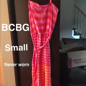 BCBG strapless dress new with tags